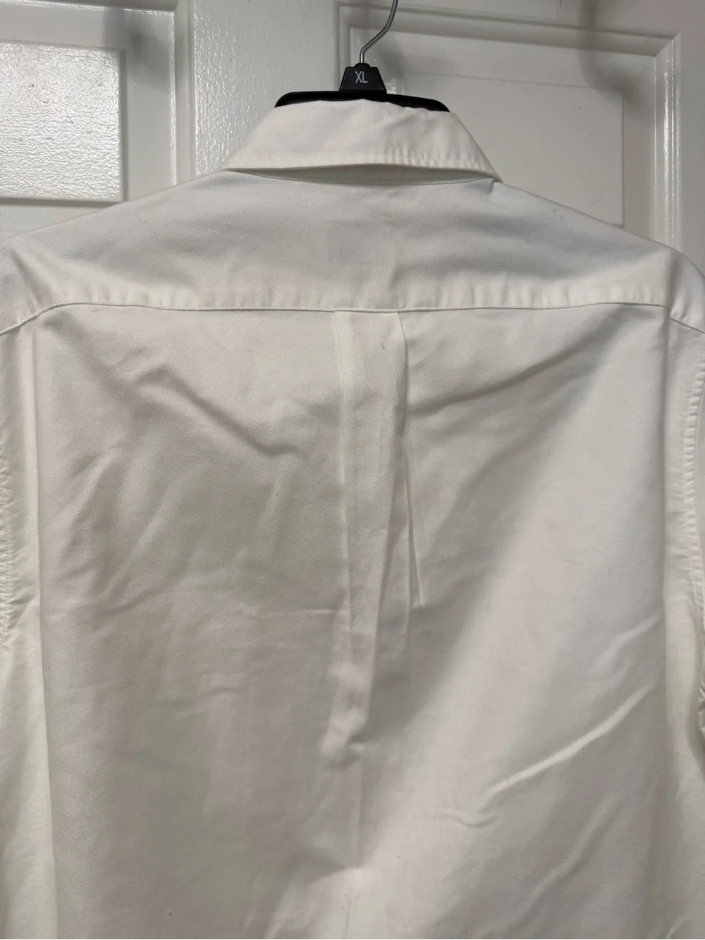 J Crew White Men’s Button Down Shirt MEDIUM Pima Cotton Classic Work